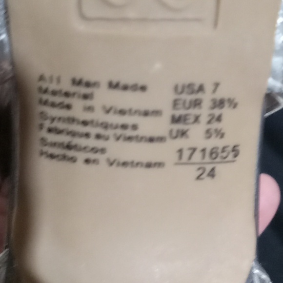 Womens silver sparkly size 7 high heels strappy - Picture 4 of 5